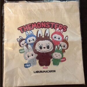Labubu Macaron The Monsters Tote Bag